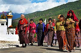 Bhutan local people