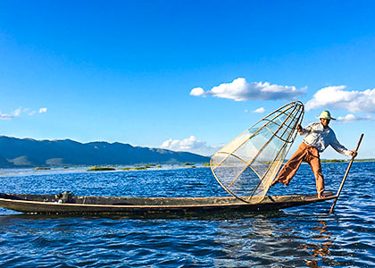 Fishermen at Inle Lake