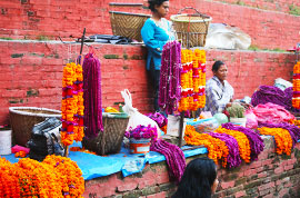 Vendor in Kathmandu