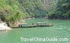 Three Little Gorges are famous for the pure clear water, visible fishes as well as the cliffy crag.