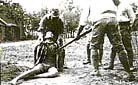 The Japanese soldiers used all the cruel methods from beheading, to shot, to burying alive and to burning. They even carried out killing competition.