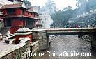 The Cremation River, Kathmandu of Nepal