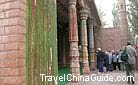 Photo Credit: Mr. Lynn Hurst<br /><br />Foreign visitor sightseeing outside the old-aged halls while listening to the history and legends.