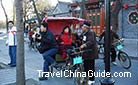 Rickshaw, a traditional transport of Beijing, could take you to visiting the narrows Hutongs easily.