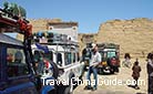 Sections of the Great Wall in Shanxi Province attract visitor to swarm Datong, Shanxi.