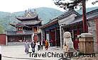 The ancient buildings in Xiantong Temple on the Wutaishan Mountain, Shanxi