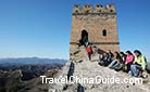 The beacon tower of the Jinshanling Great Wall, Beijing