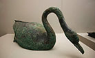 Bronze Swan Excavated in Bronze Aquatic Birds Pit