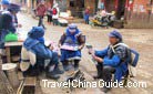 Naxi minority people, a main group of Baisha dwellers.