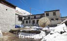 Although located in the high and remote area, electricity and television signal are available at the monastery.