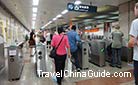 Entrance of a Shanghai Subway Station