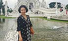 Wat Rong Khun (White Temple) in Chiang Rai, Thailand