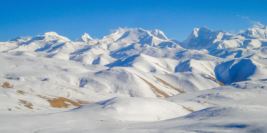 Haba Snow Mountain in Winter