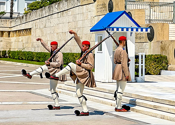 The Guards at Syntagma Square, Athens