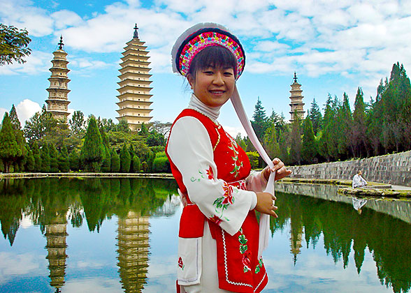 Three Pagodas Temple, Dali