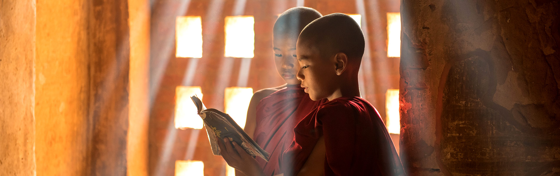 Cambodian monks