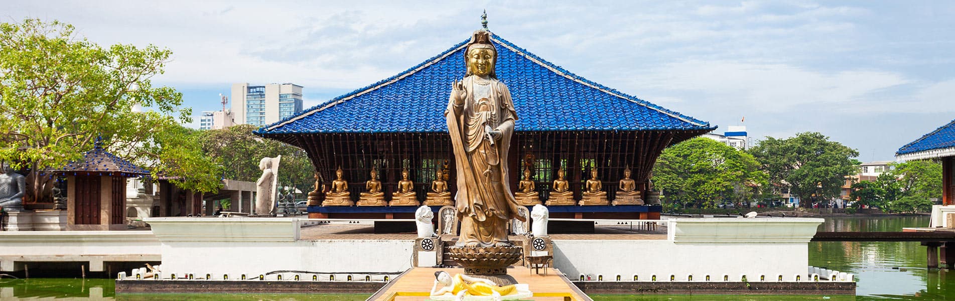 A temple in Colombo