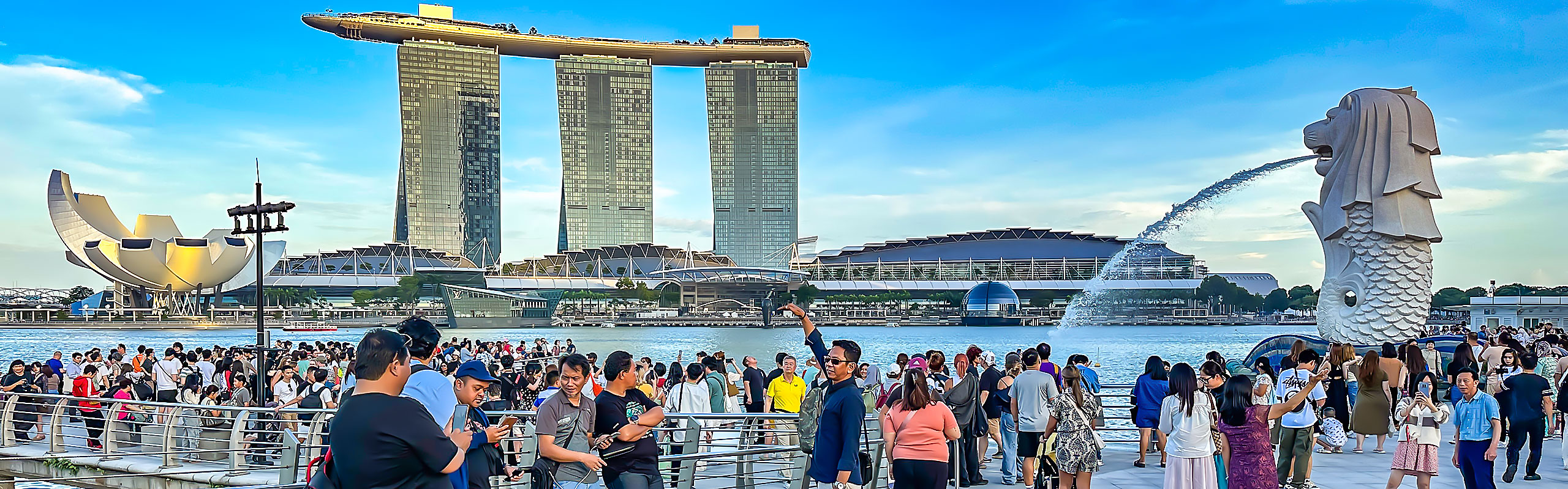 Merlion Park in Singapore