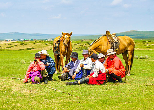 Mongolia grassland