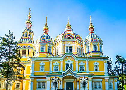 Zenkov Cathedral in Almaty