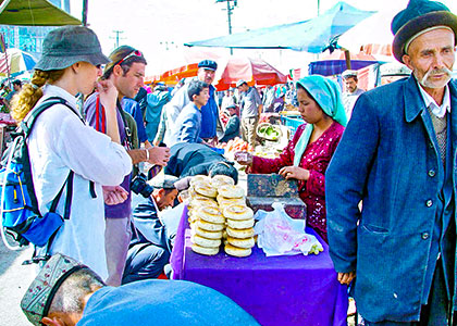 Local bazzar in Xinjiang