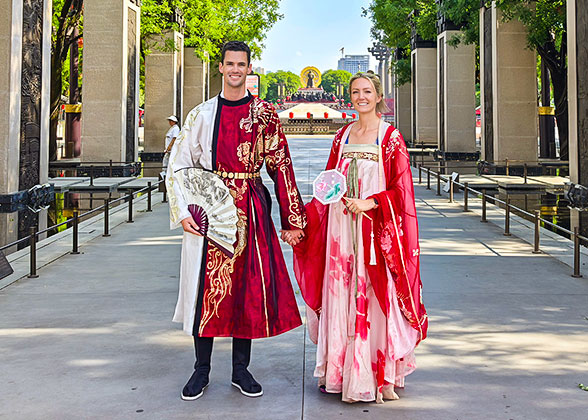 Our Guests in Chinese Traditional Dress